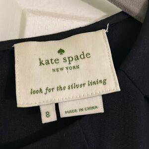 Black Kate Spade cocktail dress, size 8, beautiful condition.